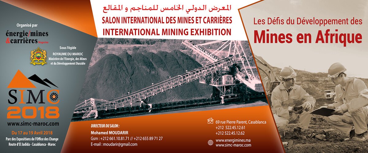 Salon International des Mines et des Carrières - SIMC 2018