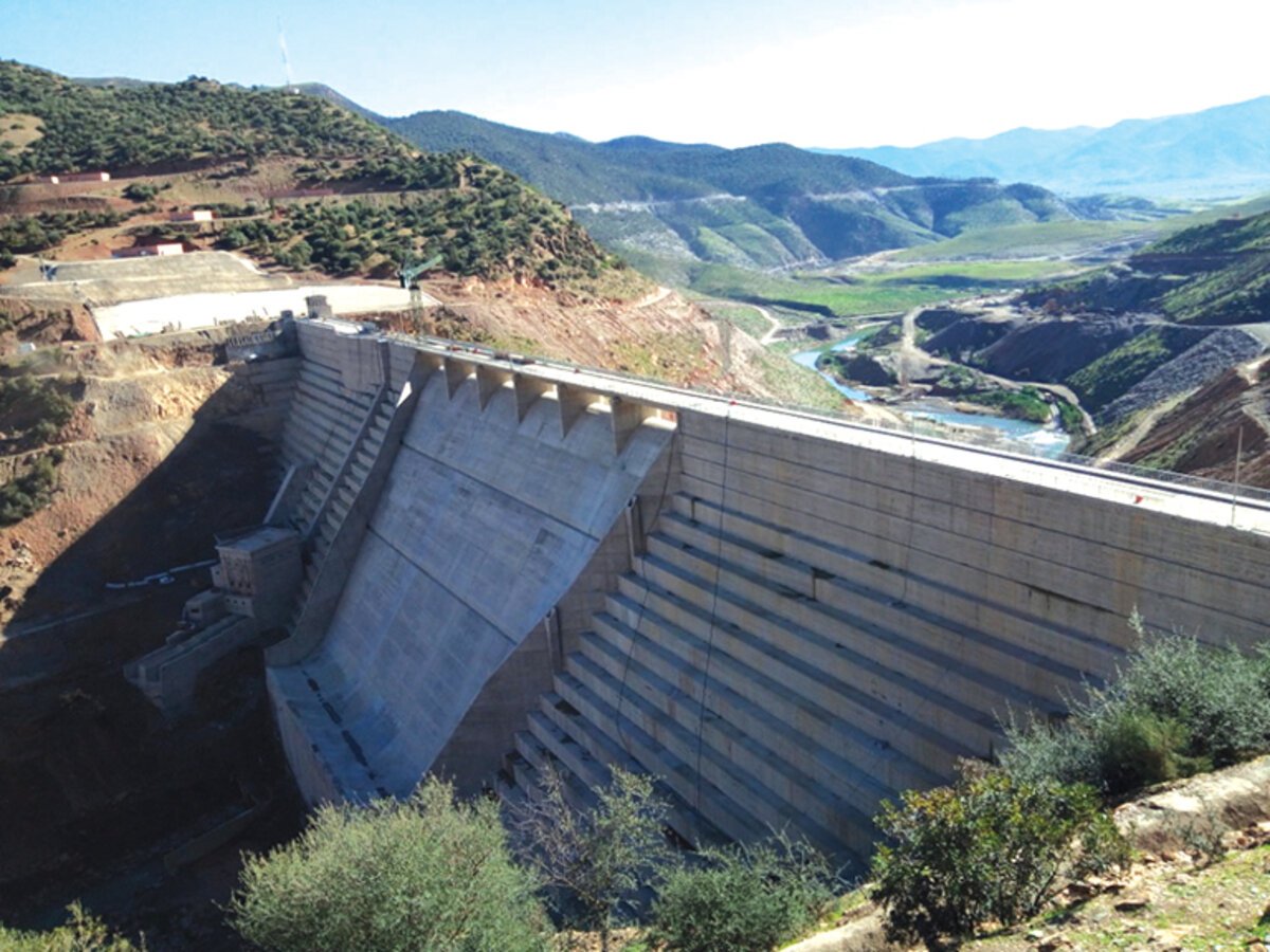 Le Barrage Ouljet Es Soltane sur le Sebou