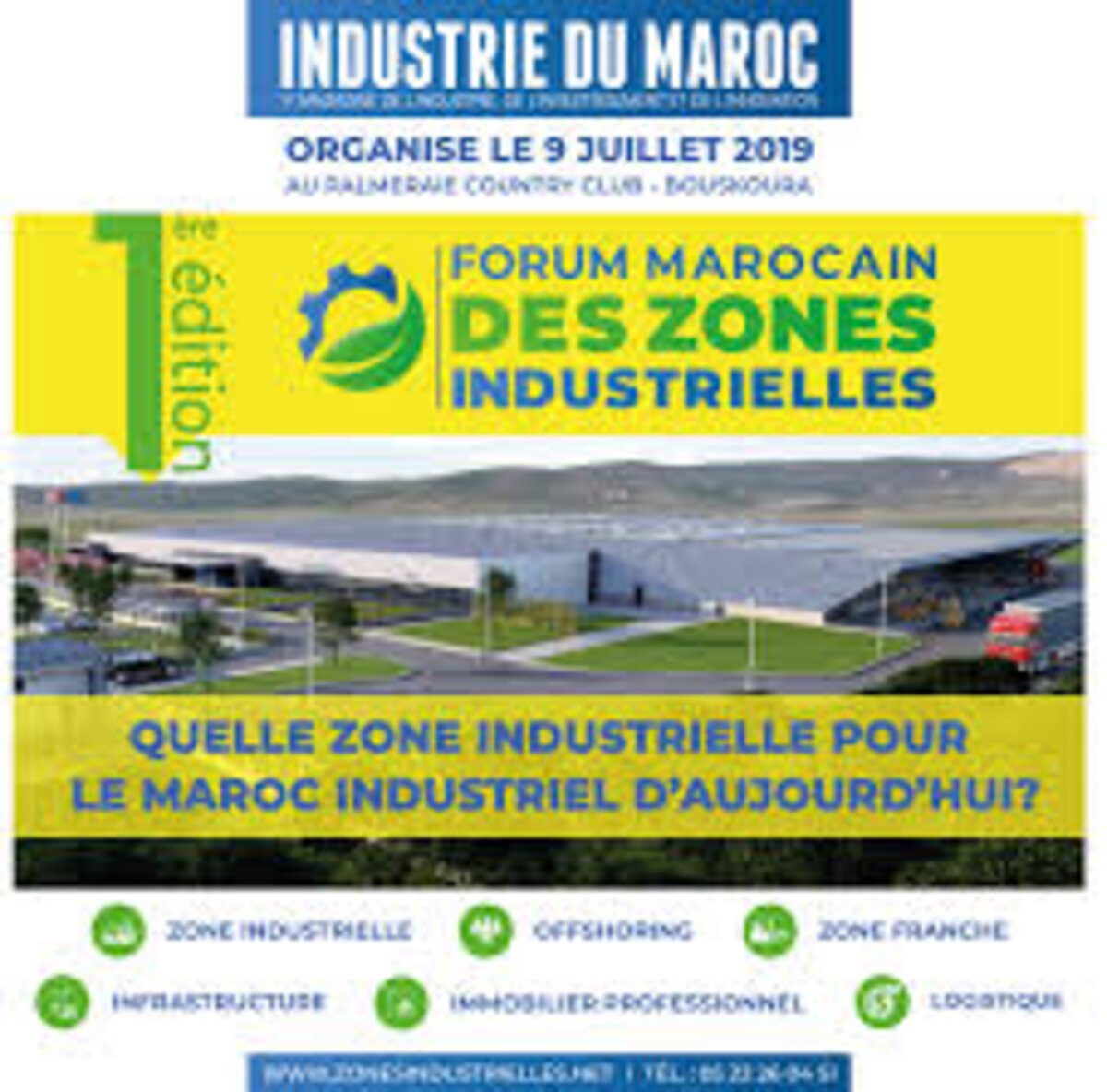 1er Forum sur les infrastructures d'accueils industriels