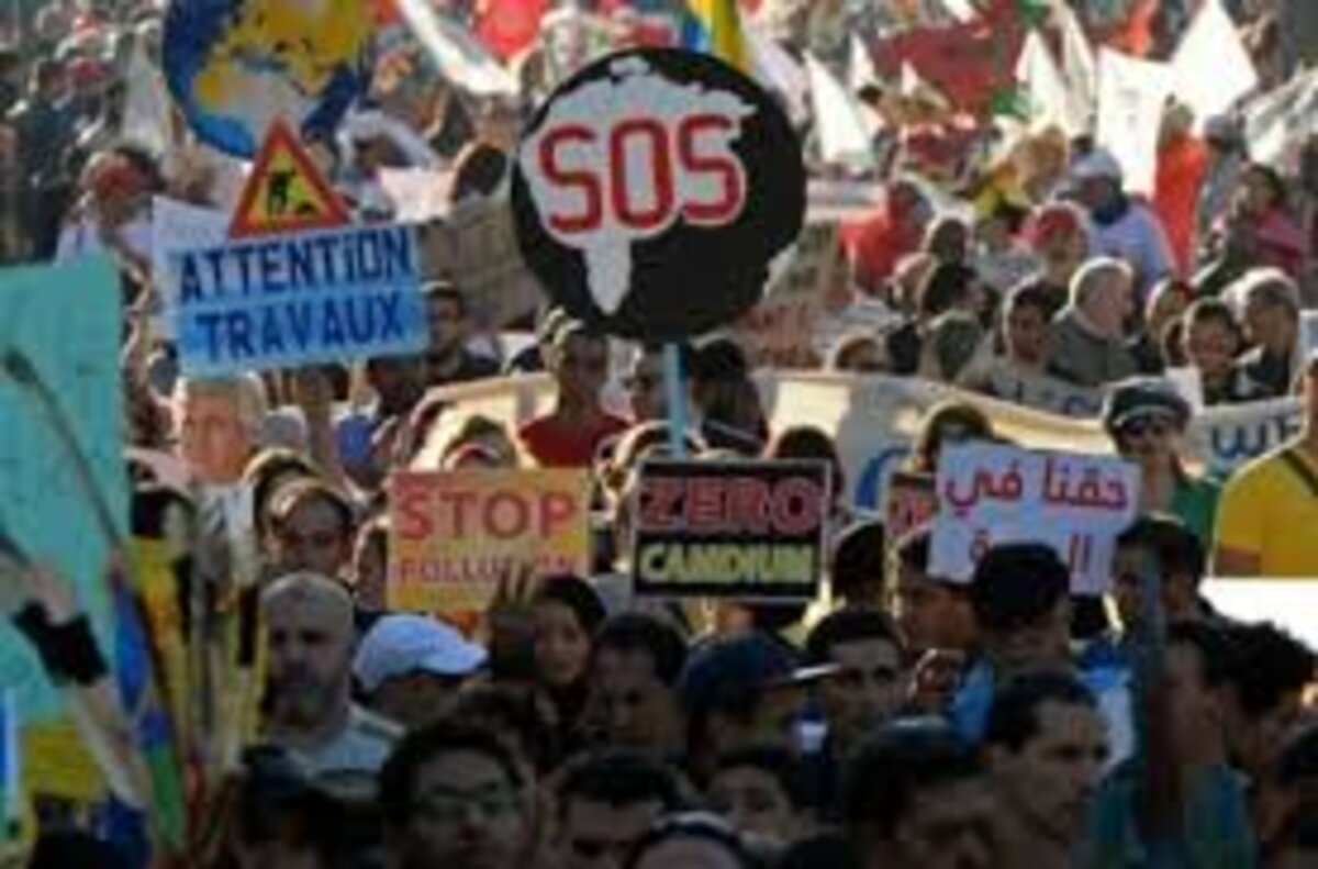 Climat, la jeunesse marocaine marche contre le carbone