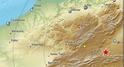 Deux secousses telluriques de magnitudes 5,3 et 4,2 dans la province de Midelt
