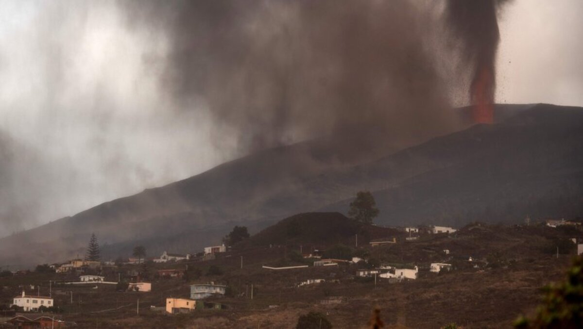 Éruption du volcan aux Canaries